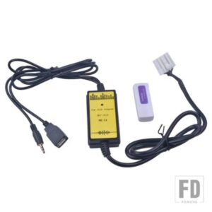 マツダ USB アダプタ MP3 オーディオインターフェイス SD AUX USB データケーブル接続仮想 CD チェンジャー 3 6 ミアータ RX8 CX7