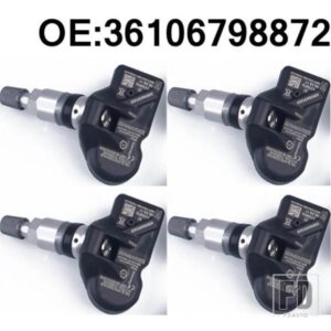 BMW 4個 TPMS タイヤエア圧モニター/ハザードシステムセンサー X1 E84 X3 F25 X4 F26 用 Z4 E89