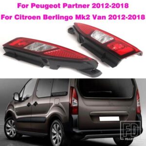 プジョー 9677205080 テールライトアセンブリ自動車ライトテールランプパートナー 2012-2018 MK2 バンスペアパーツ高性能