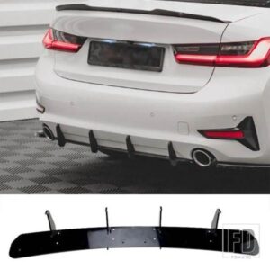 BMW ABS ブラックリアトランクディフューザー G20 G28 318I 320I 325I 330I M340I 325I 320I M TECH SPORT 2019-21