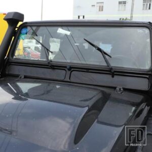 ランドローバー 2004-2018 ディフェンダー 110 130 フロントガラスアンダートリムパネル自動車外装アクセサリー用