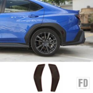 スバル 21-23 WRX ABS 黒車リア反射パッチカバー外装アクセサリー