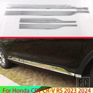 ホンダ CRV CR-V RS 2023 2024 カーアクセサリーステンレスサイドドアボディモールドモールドトリム