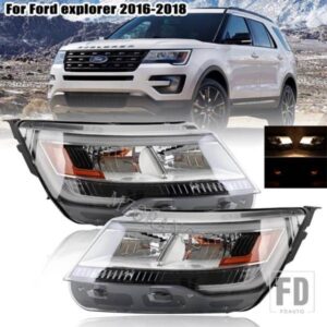 フォード ヘッドライトエクスプローラー 2016-2017 2018 XLT/限定/プラチナヘッドライト DRL ウィンカーライト低ハイトビームアクセサリー