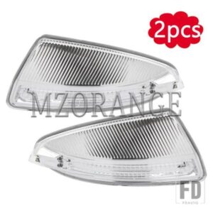 メルセデスベンツ 2個 サイドミラーライト Cクラス W204 W164 W639 S204 ML300 ML500 ドア LED バックミラーウィンカーライト