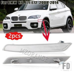 BMW X6 E71 E72 X5M 2008-2014 サイドマーカーライトフロントバンパーリフレクターランプウィンカーライトカーアクセサリー 1ペア