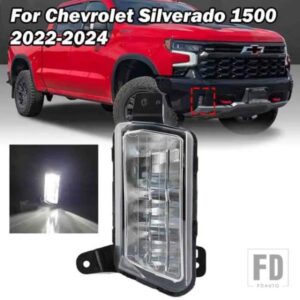 シボレー フォグライトヘッドライトシルバラード 1500 2022 2023 2024 フロントバンパー LED ランプフォグランプオートアクセサリー 86787459