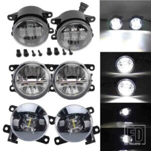 LED フォグランプルノーメガーヌ 2/3 ダスターサンデロフルエンスコレオスカングータリア 2003-2015 ヘッドライトハロゲンフォグランプフォグラ