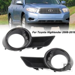 トヨタ フォグランプカバー ハイランダー 39753 フォグランプカバーヘッドライトグリルベゼルフロントバンパーアクセサリー