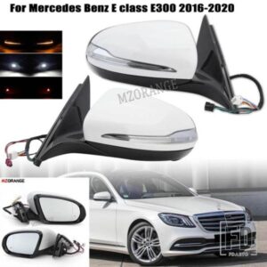 サイドドアミラーアセンブリメルセデス ベンツ W213 Eクラス E300 E400 E260 2016-2020 ミラーウィンカーガラス光死角 GPS
