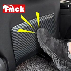 メルセデスベンツ C E GLCクラス W205 W213 X253 クーペ C253 カーアクセサリー最前列シートアンチキックトリムカバーパッドマット