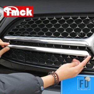 メルセデスベンツ Cクラス W206 C200 C220 C260 C300 2022-2025 カーアクセサリー吸気フロントグリルグリルメッシュカバートリムストリップ