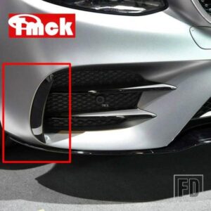メルセデスベンツ Eクラス W213 2016-2019 E43 E53 AMG 車外装ボディサイドフロントバンパーリップトリムカバーステッカーカーアクセサリー