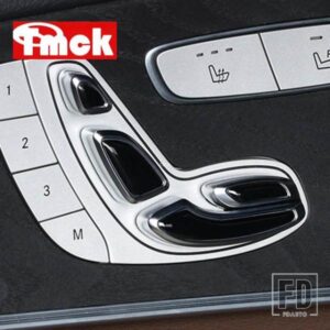 メルセデスベンツ Eクラス W213 E200 E300 Cクラス W205 GLC X253 カーアクセサリードアシート調整ボタンカバートリム 2 スタイル