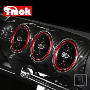 メルセデスベンツ CLAクラス C118 CLA250 CLA250 専用に適合 2019 2020 中央ダッシュボードリア AC エアベントリングトリムカバー