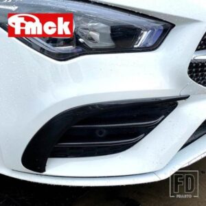 メルセデスベンツ CLAクラス C118 CLA180 200 220 250 260 2020 + アクセサリーフロントフォグランプストリップトリムカバーステッカー