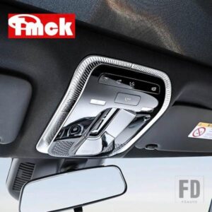 メルセデスベンツ Cクラス W206 C200 C220 C260 C300 2022 2023 カーアクセサリールーフフロント読書ランプライトトリムカバーステッカー