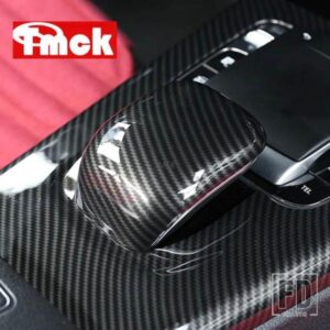 メルセデスベンツ カーボンカーセンターコンソールアームレストマウスシェルトリムカバーステッカー Aクラス W177 A180 A200 A220 A250 2019+