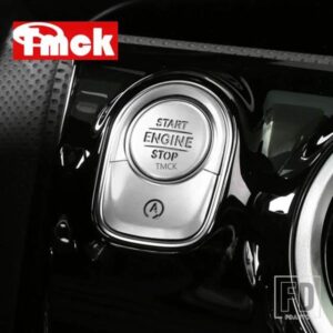 メルセデスベンツ CLAクラス C118 CLA250 220D B クラス W247 B200 2019 2020 エンジンスタートストップボタンリングトリムカバーステッカー