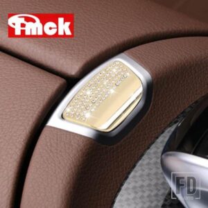 メルセデスベンツ Eクラス W213 E200 E260 E300 E320 カーアクセサリーセンターコンソールアームレストボックススイッチボタントリムダイヤモン