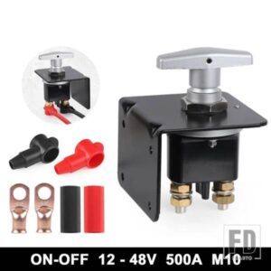 1500A バッテリーキルスイッチキットロックプレートカッター断路器アイソレータ付き RV キャンピングカー バン トラック ボート用