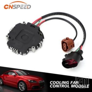 アウディ VW A3 TTCC EOS ゴルフ ジェッタ パサート用新ファン制御モジュールラジエーター冷却