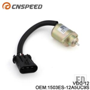 12V 燃料ストップソレノイド 1503ES-12A5UC9S SA-4561-T クボタ V1505 R90 サーモキングヤンマーエンジン用