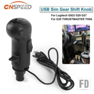 SIM ギアシフトノブ USB ETS2ATS ユーロトラック高低ギアシミュレータゲーム LOGITECH G923 G29 G27 G25 THRUSTMASTER TH8A 用
