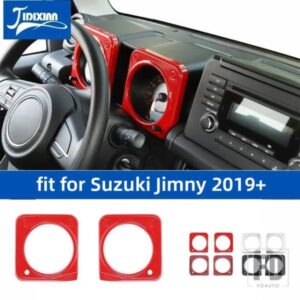 スズキ ジムニー 2019-24 アップダッシュボード装飾フレームカバーインテリアアクセサリー