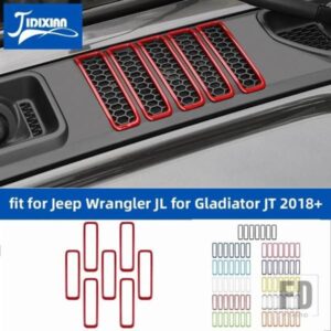 ジープ ラングラー JL グラディエーター JT 2018-24 フードエンジンエアインレットベント装飾カバー
