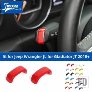 ジープ 車ワイパーレバーウィンカーコントロール装飾カバーラングラー JL グラディエーター JT 2018-22 アップ