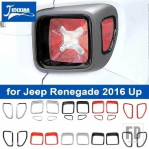 ジープ リアテールライトテールライトランプ装飾カバーレネゲード 2016-24 アップ