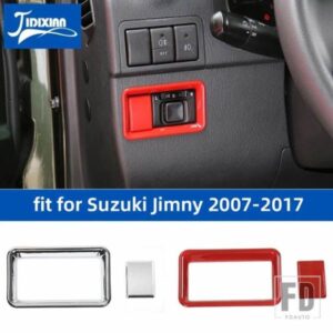 スズキ バックミラー調整スイッチボタン装飾カバー ジムニー 2007-14-2017