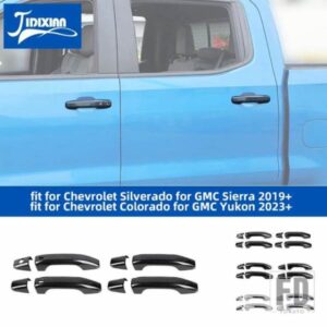 シボレー フィット GMC シエラ用キャニオン用シルバラード用コロラド用車外装ドアハンドル装飾シェルカバー