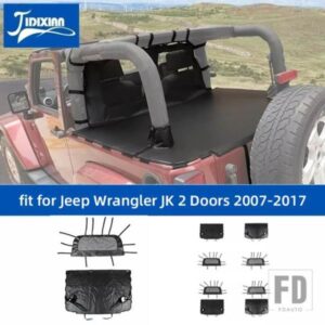 ジープ トランクペットマット分離ネットパッドカバーラングラー JK 2 ドア 2007-17