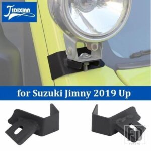 スズキ ジムニー 2019-24 A ピラー LED ワークランプライトブラケットマウントホルダーアクセサリー