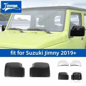 スズキ ジムニー 2019-24 バックミラー装飾リアカバー外装アクセサリー