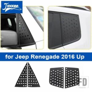 ジープ 車フロントリアウィンドウガラス装飾カバーアクセサリーレネゲード 2016-23 アップ