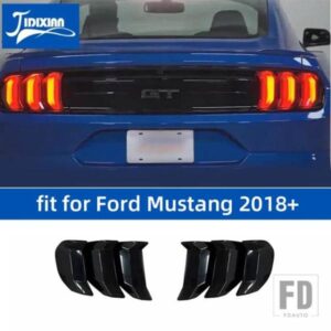 フォード マスタング 2018-23 テールライトリアテールライトランプ装飾カバーアクセサリー