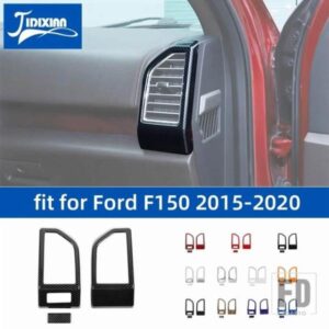 フォード F150 2015-20 ダッシュボードパネル空調アウトレットベント装飾カバー