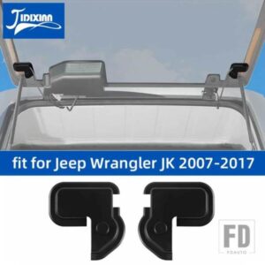 ジープ テールドアガラス電熱線装飾カバーラングラー JK 2007-2017 インテリアアクセサリー