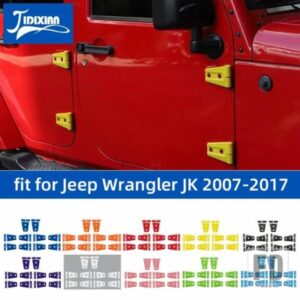 ジープ ラングラー JK 2007-17 ボンネットエンジンドアヒンジ装飾カバー