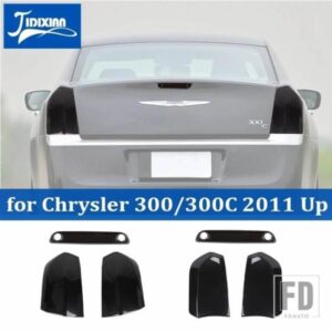 リアブレーキテールライトテールライトランプ装飾カバークライスラー 300C/300 2011-17 アップ