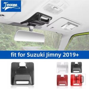 スズキ ジムニー 2019-24 車インナーバックミラーベース装飾カバーインテリアアクセサリー