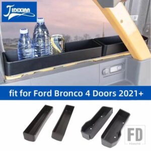 フォード ABS リアウィンドウトランクサイド収納ボックスオーガナイザーブロンコ 4 ドア 2021-23 インテリアアクセサリー