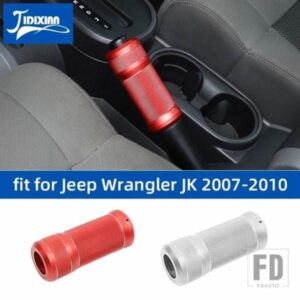 ジープ ハンドブレーキグリップ ラングラー JK 車ハンドブレーキカバーアクセサリー ラングラー JK 2007 2008 2009 2010用