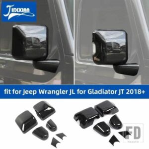 ジープ ラングラー JL グラディエーター JT 2018-24 バックミラーベース装飾カバー