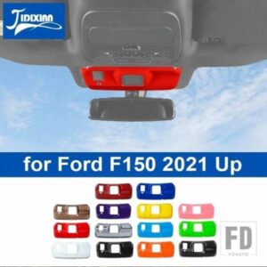 フォード 車インテリアバックミラーベース装飾パネルカバー F150 2021-24 アップカーアクセサリー