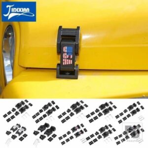 ジープ エンジンフードラッチキャッチロックラングラー TJ 35462-2006 ロックフードカーアクセサリー