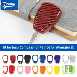 ジープ キーカバー ラングラー JK 2007-2017 キーケースシェル装飾カバーアクセサリー コンパス パトリオット用